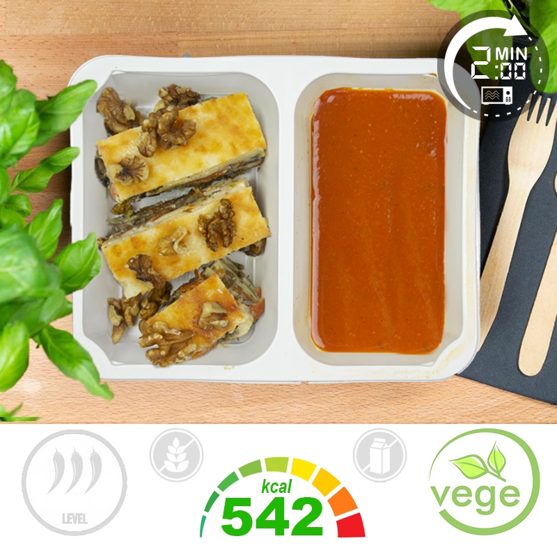 DANIE WEGE - Lasagne z warzywami